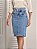 Saia Secretária Jeans Azul Celeste Anagrom Ref.264 - Imagem 1