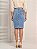 Saia Secretária Jeans Azul Celeste Anagrom Ref.264 - Imagem 4