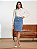 Saia Secretária Jeans Azul Celeste Anagrom Ref.264 - Imagem 5
