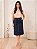 Saia Evangélica Jeans Evasê Midi Azul Escuro Anagrom Ref.266 - Imagem 4