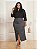 Saia Longa Cinza Plus Size Abertura na Frente Anagrom Ref.267P - Imagem 5