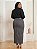 Saia Longa Cinza Plus Size Abertura na Frente Anagrom Ref.267P - Imagem 4