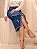 Saia Jeans Midi 100% Algodão com Barra Desfiada Anagrom Ref.268 - Imagem 7