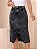 Saia Jeans Evangélica Midi 100% Algodão Desfiada Preta Anagrom Ref.270 - Imagem 1
