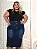 Saia Jeans Feminina Plus Size Anagrom Azul Ref.250P - Imagem 5
