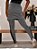Calça com Saia Moda Evangélica Fitness Cinza Anagrom Ref7002 - Imagem 2
