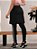 Calça com Saia Moda Evangélica Fitness Preta Anagrom Ref7003 - Imagem 7