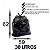 Saco para Lixo Reforçado Emblux - Fardo - 30 Litros (preto) - Imagem 4