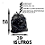 Kit Saco para Lixo Reforçado Emblux - 15 Litros (preto) - Imagem 4