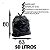 Kit Saco para Lixo Reforçado Emblux - 50 Litros (preto) - Imagem 4