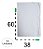 Kit 10 Pano Saco Duplo Alvejado De Chão Grande Branco 38x60 - Imagem 2
