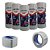 Fita Adesiva Transparente 48mmx100m Kit C/ 25 Unids 5 Tubos - Imagem 1