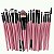 Pincéis de Maquiagem Beleza Make up Brushes 20 pçs - Imagem 5