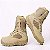 Botina Masculina Delta Rasteiro de Couro Conforto Jeans-Ar-Livre - Imagem 9