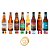 kit Cervejas Artesanais 8 Países P/ Presente - Imagem 1