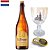 La Trappe Blonde Rolhada 750ml + Taça Abbey Beer - Imagem 1