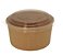 Pote Papel Kraft 750ml  10un Cereal Caldo Salada C/tampa - Imagem 1