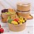 Pote Papel Kraft 750ml  50un Cereal Caldo Salada C/tampa - Imagem 7