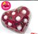 EMBALAGEM BLISTER CORAÇÃO CRISTAL GRANDE 1KILO- 5 UNID - Imagem 5