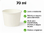 Copo Papel 70ml Biodegradável Café ,chá e Cappuccino, sorvete - 200un - Imagem 5