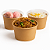 Pote Bowl Kraft 720ml C/ Tampa 10un Cereal Sopa Sorvete - Imagem 8