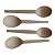 Kit 50 Colher Fibra Vegetal 16cm Biodegradável Ecologica - Imagem 6