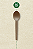 Kit 50 Colher Fibra Vegetal 16cm Biodegradável Ecologica - Imagem 2