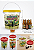 10 Baldes Dispenser bebidas Transparente 3,6L Torneira Personalizado - Imagem 2