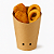 Kit 50 Embalagens Cone M Para Batata Frita Porções Delivery Lanchonete - Imagem 6
