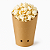 Kit 50 Embalagens Cone M Para Batata Frita Porções Delivery Lanchonete - Imagem 4
