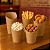 Kit 50 Embalagens Cone M Para Batata Frita Porções Delivery Lanchonete - Imagem 1