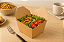 Kit 20 Maleta Kraft Embalagem Multiuso Delivery 1200ml Marmita Caixa Restaurante - Imagem 2