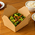 Kit 20 Maleta Kraft Embalagem Multiuso Delivery 1200ml Marmita Caixa Restaurante - Imagem 4