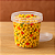POTE REDONDO PLÁSTICO TEMPEROS, CALDOS, FAROFA, BISCOITOS 500ml - 250 Unidades - Imagem 1