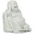 Buddha Feliz - 7cm - Brilhante - Branco ou Preto - Imagem 3