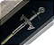 Estojo com Espada Miniatura Templários e Placa em Aço com Texto Personalizado - Imagem 2