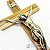 Cristo Crucificado em Cruz de Madeira Nobre – 30cm - Imagem 3