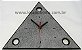 Relógio Triângulo 3 Pontos - Madeira Imitação Granito - Imagem 2