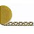 Fita Adesiva Decorativa Dourada com Coração - Imagem 1
