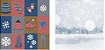 Papel para Scrapbook Desenhos 30,5x30,5 Art0170 Snow - Imagem 2