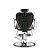 Cadeira Reclinável Hidráulica Top Barber - Marrom Croco - Dompel - Imagem 2