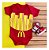 Body + Boina Bebê Menina / Menino Mc Donald Mesversario - Imagem 4