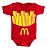 Body + Boina Bebê Menina / Menino Mc Donald Mesversario - Imagem 2