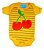 Body Bebê Cereja Infantil Temático Frutas Mesversario - Imagem 1