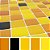 Pastilha Adesiva Resinada Girassol - Imagem 1
