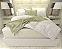 Mesa de Cabeceira 40cm MDF Branco Off White com Pés - Imagem 3