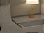 Mesa de Cabeceira 40cm MDF com Gaveta - Imagem 4