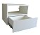 MESA CABECEIRA 1 GAVETA BAIXO e NICHO 30cm ConfortDecor - Imagem 2