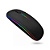 Mouse Sem Fio Recarregável Wireless Led Rgb Ergonômico Novo - B-Max - Imagem 1