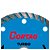 Disco Corte Diamantado Cortag Turbo 200mm Furo 25,4mm 61615 - Imagem 2